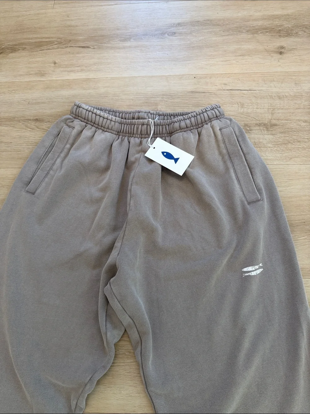 Women’s Taupe Jogger Pants - Pete Pareo